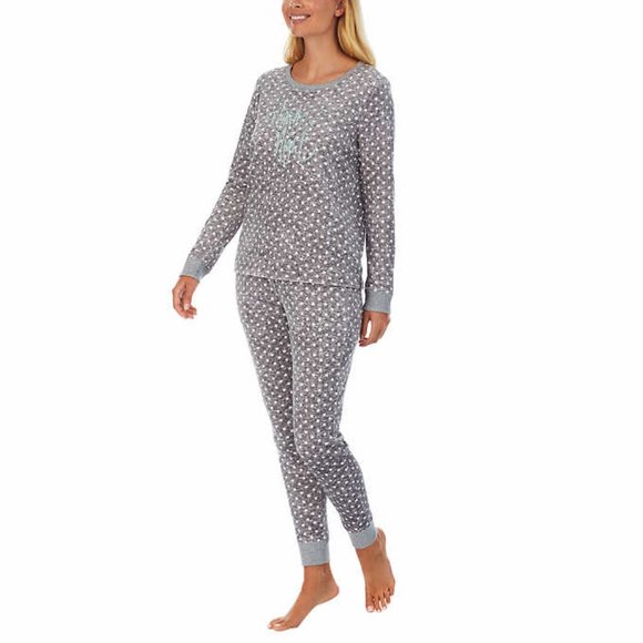 Jane and Bleecker Ladies' Fleece Pajamas - Picture 5 of 7